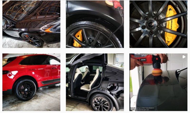 Ceramic coating service car detailing pittsburgh